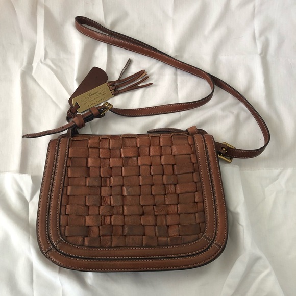 Ralph Lauren Bags Ralph Lauren Leather Woven Purse Poshmark
